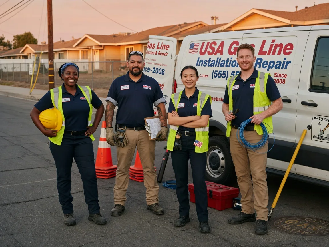 Gas Line Installation company in Diana, WV